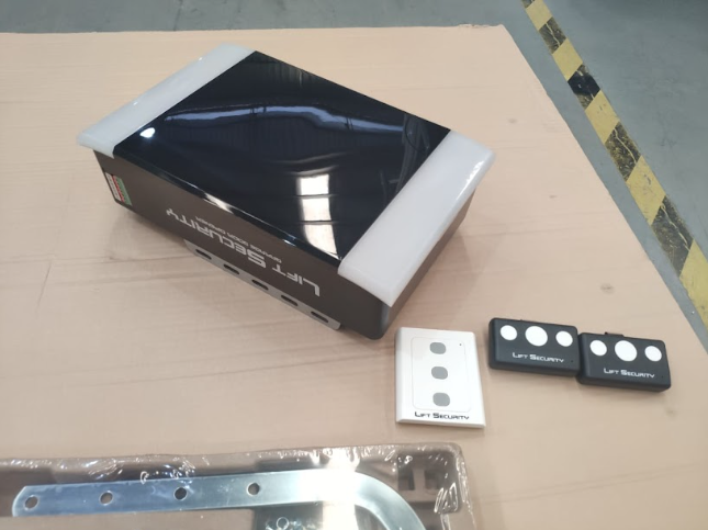 Cajas de motor Lift Security
